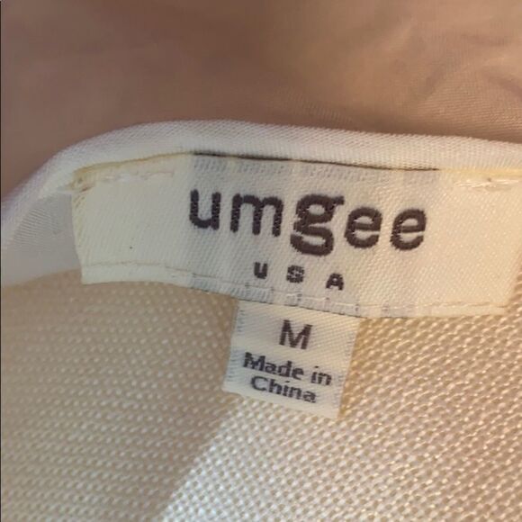 Cream Umgee Embroidered Blouse - Picture 6 of 8